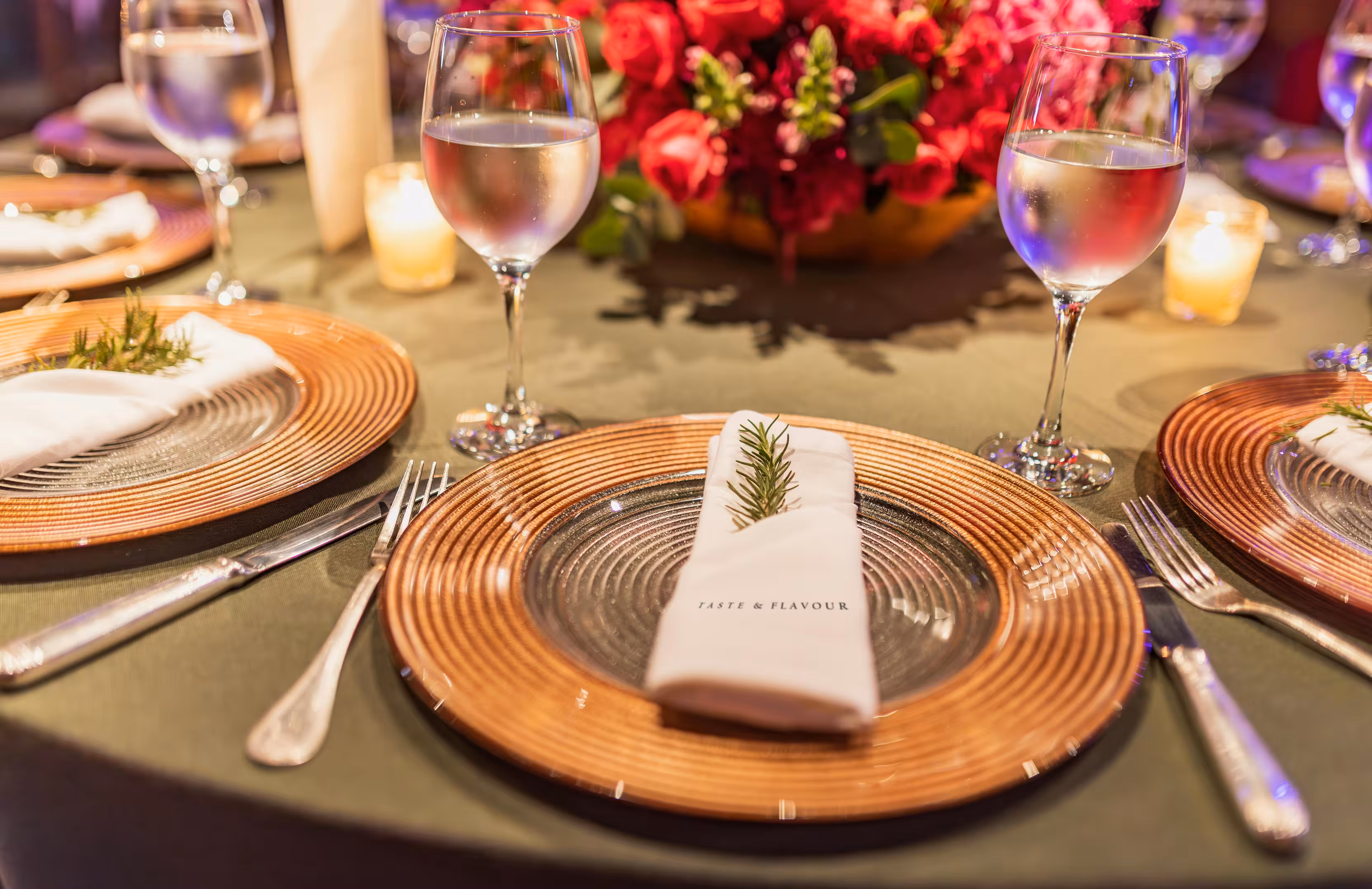 Taste & Flavour plated dish